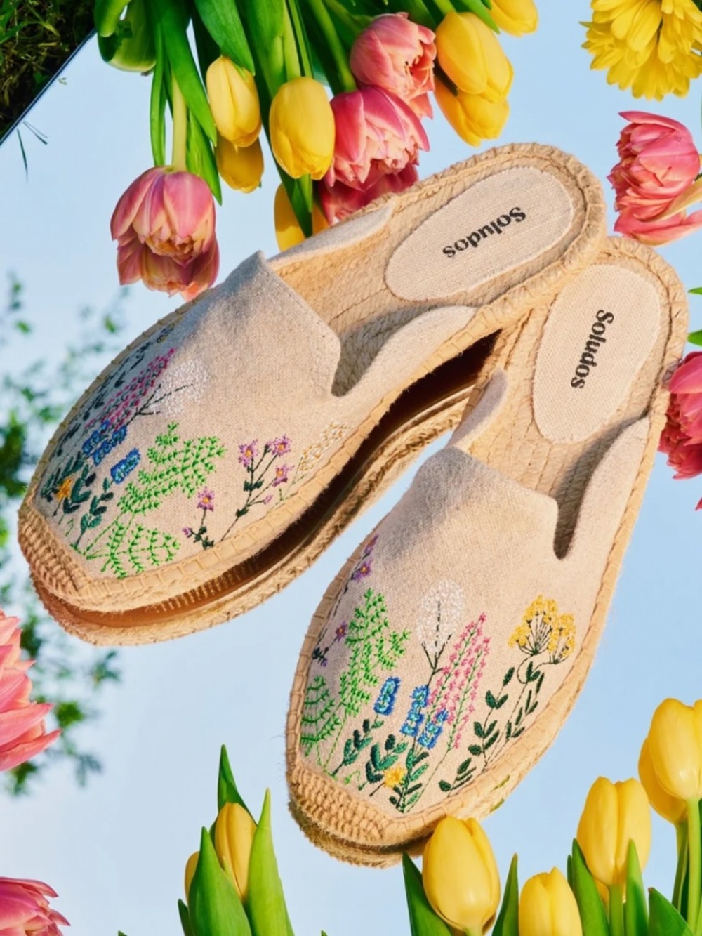 NWT SOLUDOS SMOKING MULE ESPADRILLES - Picture 2 of 11
